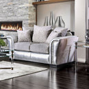 Benigno Silver Love Seat - Star USA Furniture Inc