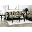 Justina Gray/Espresso Sofa - Star USA Furniture Inc