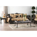Aislynn Gold/Espresso Sofa - Star USA Furniture Inc