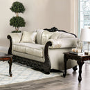 Newdale Ivory Love Seat - Star USA Furniture Inc