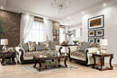Caldiran Beige/Brown Sofa + Love Seat - Star USA Furniture Inc