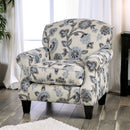 Nash Ivory Chair, Floral - Star USA Furniture Inc