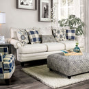 Nash Ivory Sofa - Star USA Furniture Inc