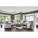 Patricia Ivory Sectional - Star USA Furniture Inc