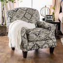 Bernadette Ivory/Pattern Floral Chair - Star USA Furniture Inc