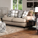 Bernadette Beige Love Seat - Star USA Furniture Inc