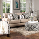 Bernadette Beige Sofa - Star USA Furniture Inc