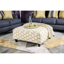 Orson Ivory Ottoman - Star USA Furniture Inc