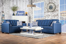 RAVEL I Blue Sofa + Love Seat - Star USA Furniture Inc