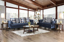 Blaenavon Blue Sofa + Love Seat - Star USA Furniture Inc