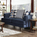 Blaenavon Blue Love Seat - Star USA Furniture Inc
