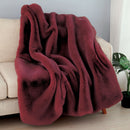 Caparica Wine Throw, Wine - Star USA Furniture Inc